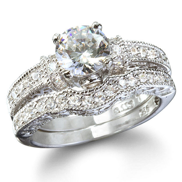 Platinum 1.00cttw Cushion Engagement Ring - Ring Size 4 BRCSU13XXXXPTBA00G  | Mayors
